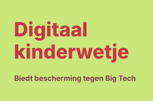Digitaal Kinderwetje van D66: bescherming tegen de macht van Big Tech