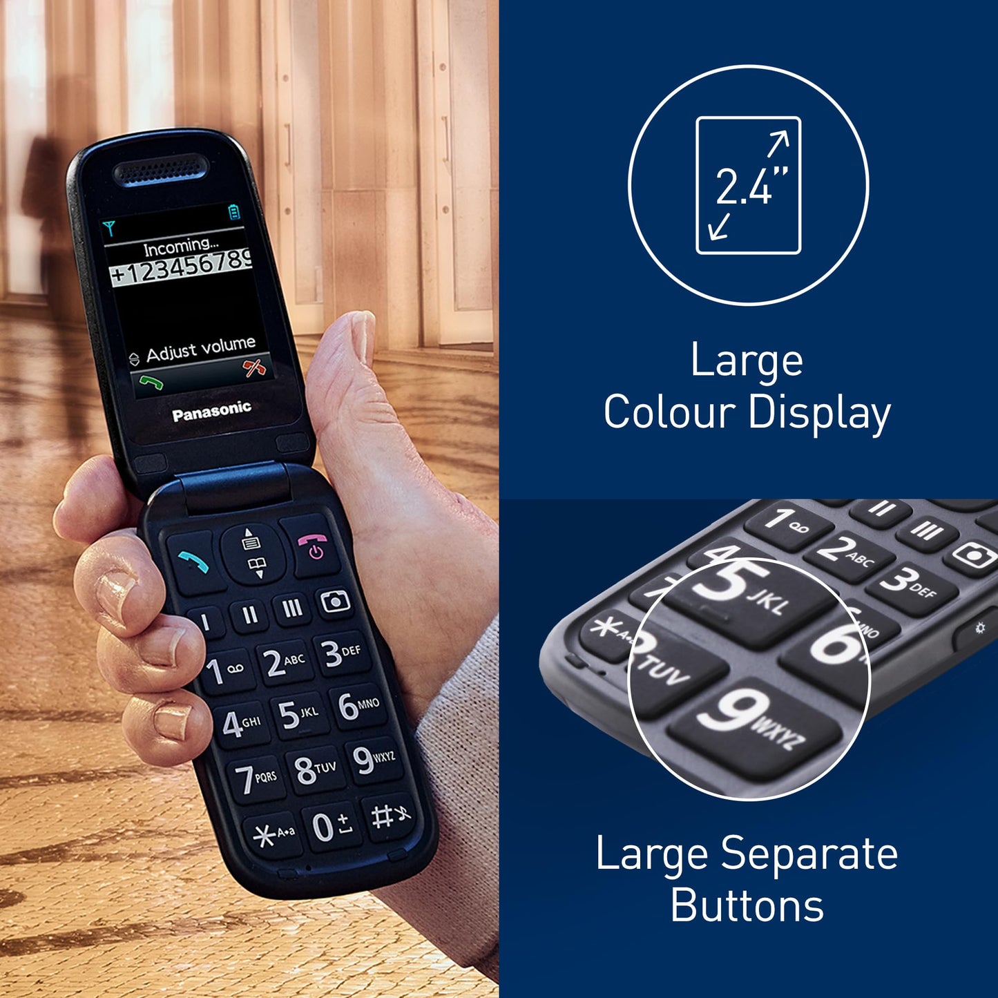 Panasonic KX-TU446 Mobiele Telefoon